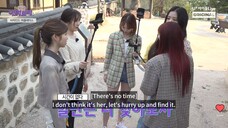 IZ*ONE Eating Trip in Sokcho | Behind the Scene Ep. 3 (EngSub) | Folk Village Puzzle Race