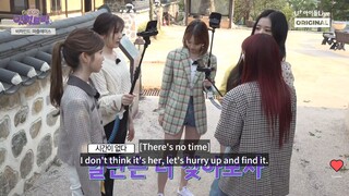 IZ*ONE Eating Trip in Sokcho | Behind the Scene Ep. 3 (EngSub) | Folk Village Puzzle Race