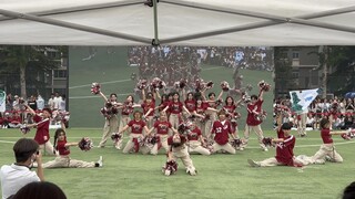 BFSU's version of female street warriors? Cheerleading compe*on at the BFSU 2024 sports event - S