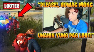 Grabe! Nauna Pa Mag Loot Kesa Tulungan Yung Team Mates! ROS Squad Gameplay!