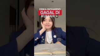 ERIKA RICHARDO GAGAL DI KULIAH?! 🥲 #shorts #ErikaRichardo