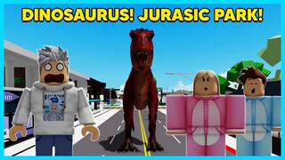 MIPAN & ZUZUZU | Dinosaurus Pertama Kali Dateng Ke Brookhaven -- Roblox Indonesia