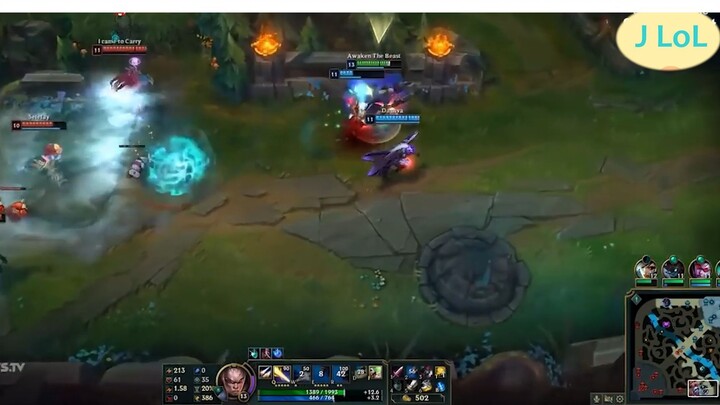 Gặp cao thủ LMHT phần 72 #LoL