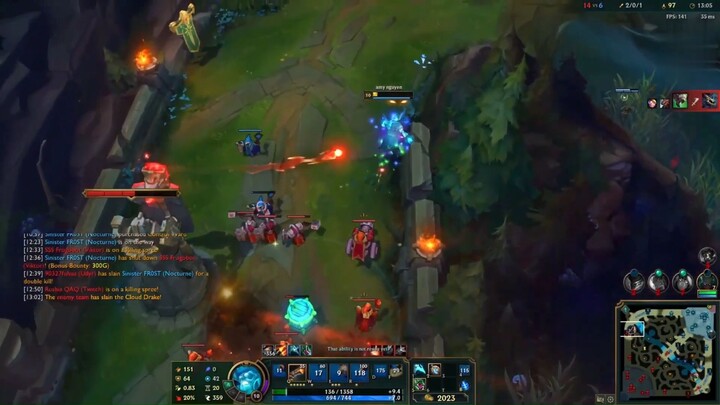 Khi rammus mang thêm giày tăng thêm tốc độ chạy #game