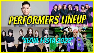 Seoul Festa 2022 Lineup Of Performers