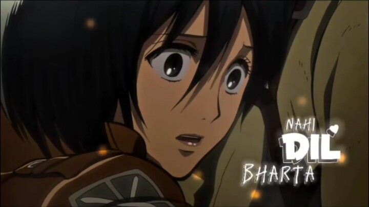 1. Attack on Titan Eren Yeager Mikasa Ackerman Ms