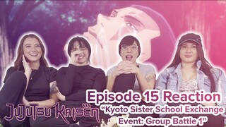 Jujutsu Kaisen - Reaction - S1E15 - Kyoto Sister School Exchange Event: Group Battle 1
