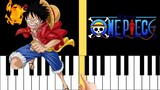 One Piece - Shizuka na Ikari OST | Piano Tutorial (VIDEO SYNTHESIA)