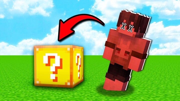 Whenever a player takes damage, they’ll get a Lucky Block!