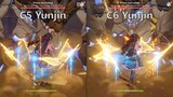 Yoimiya with C5 vs C6 Yunjin (Side by Side Comparison)