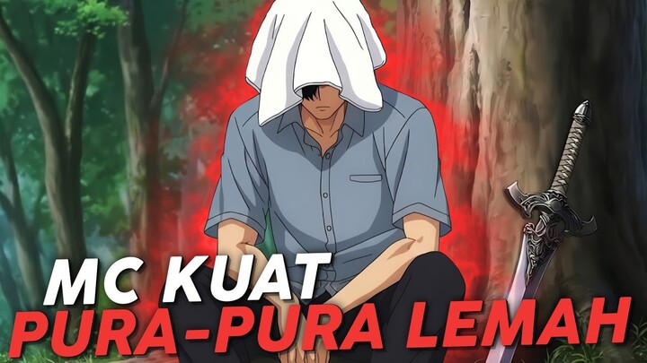 10 Anime Mc Pura-pura Lemah Tapi Sebenarnya Kuat