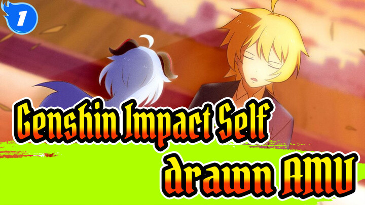 [Genshin Impact Self-drawn AMV] Today's Wind Is So Strong~ /Danshi Koukousei no Nichijou_1