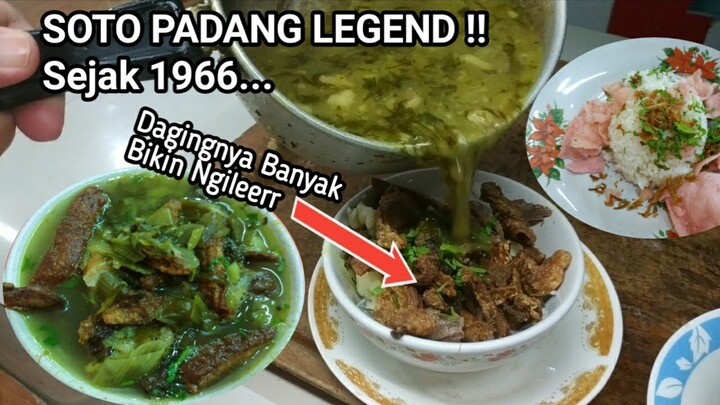 SOTO PADANG PALING ENAK DAN LEGENDARIS, Soto Minang Roda Jaya, Kuliner Sumatera Barat