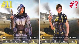 TOP 20 FREE CHARACTER SKINS IN COD MOBILE