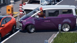 I just want to park my car, it's so hard for me~~!! [Outrageous animation "Chai Lai"]