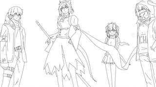 [Tulisan tangan Arknight] Cahaya kunang-kunang