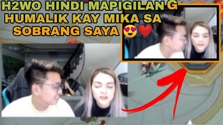 H2WO MUNTIK NG HALIKAN SI MIKA SA LIVE SA SOBRANG SAYA!