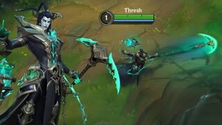 Wild Rift: New Champion Thresh (Support/Tank) Gameplay