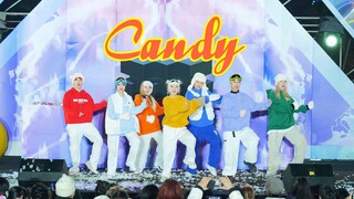 Thiên đường phúc lợi nghiệp dư! Quay trực tiếp màn cover Candy dance trên sân khấu Kpop tại Happy Va
