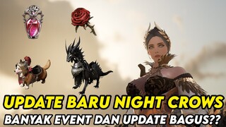 UPDATE TERBARU NIGHT CROWS ? BANYAK EVENT BAGUS ? MOUNT BARU ? SKILL BARU ?