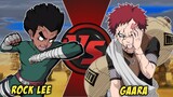 Rock Lee Vs Gaara | Naruto Shippuden Battle Fight Mugen