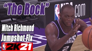 Mithc Richmond Jumpshot Fix NBA2K21 with Side-by-Side Comparison