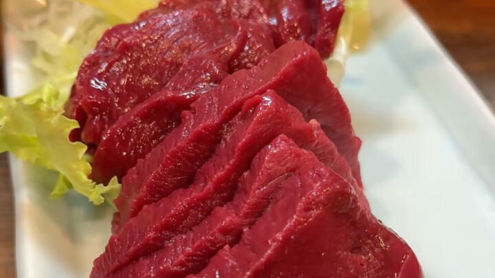 Horse Meat Sashimi!!