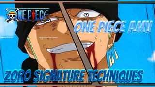 One Piece AMV
Zoro Signature Techniques