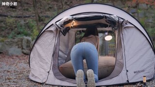 无拘无束的露营。
