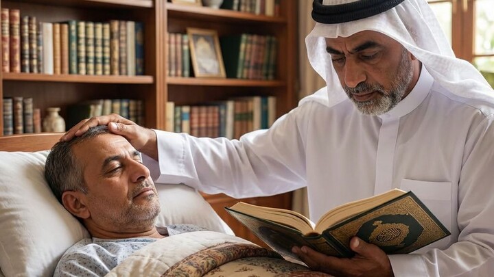 الرقية الشرعية الرابعة الخاصة بالامراض الخبيثة بصوت الشيخ ابوهاني البدري-360p
