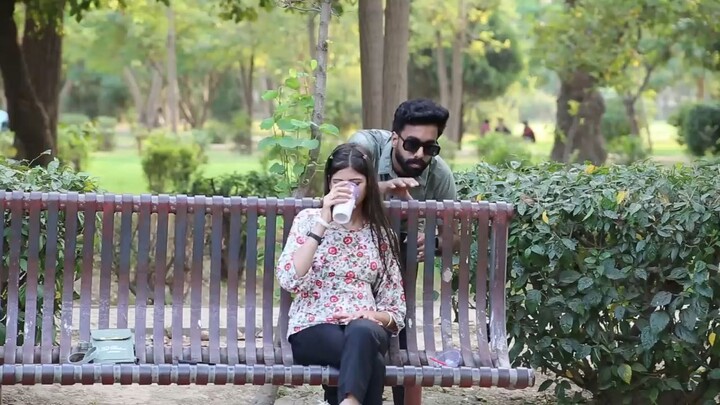 Electric ⚡ Magic Prank on Cute Girl-- by Iqbal Malik on _decentboysprank