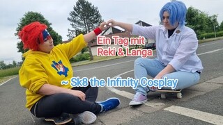 Sk8 the Infinity Cosplay ❤️🛹🩵 Ein Tag mit Reki & Langa