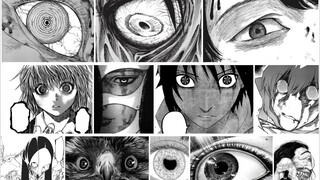 How eyes are portrayed in different comics