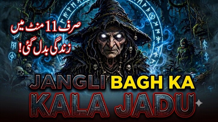 Jangli Bagh Ka Kala Jadu | Atif Ki Khaufnak Kahani | True Horror Story #KalaJadu #HorrorStory