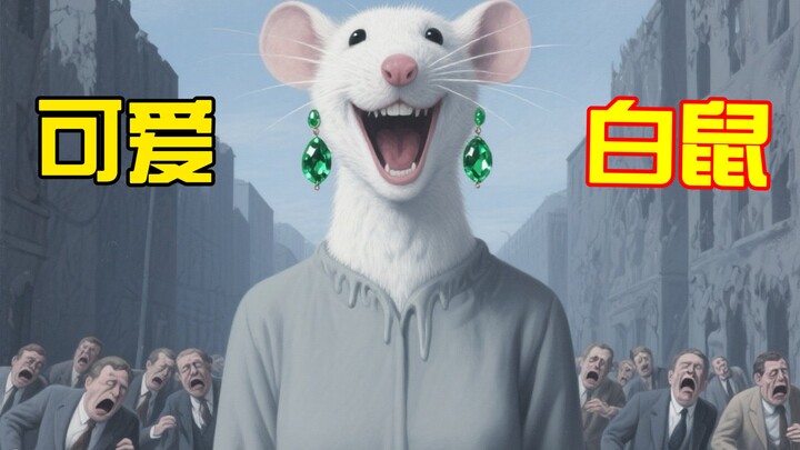 Chuột trắng dễ thương