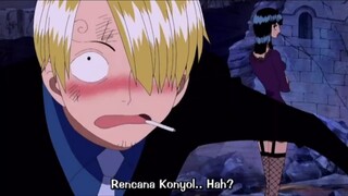 Sanji Mikir Mommy Robin Docking 🤣