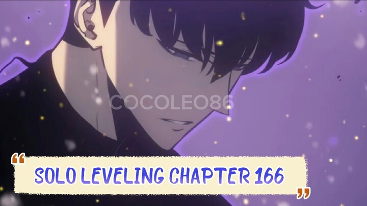 JINWOO SANG SHADOW MONARCH - SOLO LEVELING 166