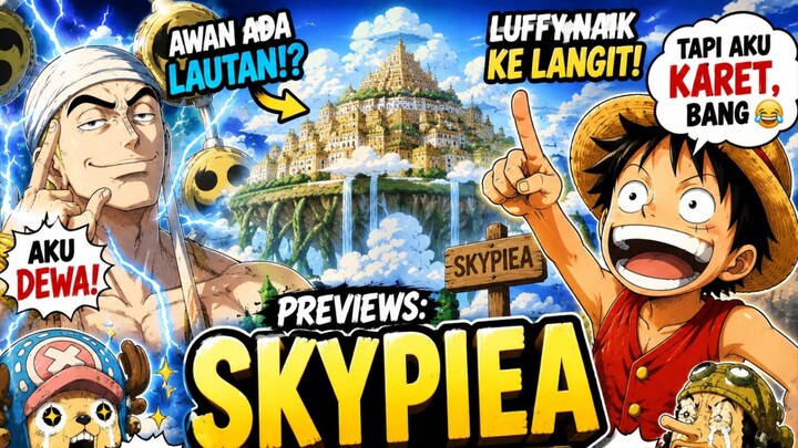LUFFY VS ENEL: BUKTI KARET LEBIH KUAT DARI PETIR!