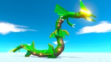 MEGA RAYQUAZA And The Chuck Norris Effect - Animal Revolt Battle Simulator