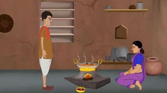 बाढ़ के पानी में मछली पकड़ना | Hindi Moral Story | Cartoon Kahani