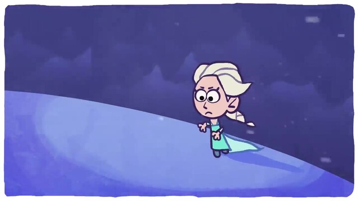 3 phút hoạt hình dễ thương giúp bạn ôn lại cốt truyện “Nữ Hoàng Băng Giá 1”