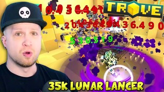 Trove 35k Power Rank Lunar Lancer U10 & Delves Gameplay