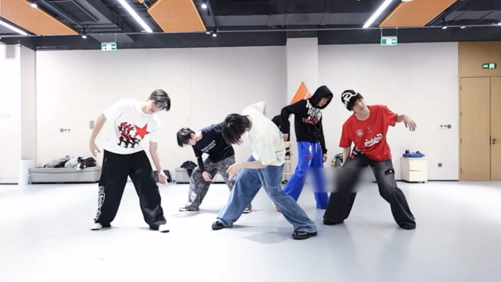 【Landing Boys Group】“Lüe Lüe Lüe” Mirror Version* Audio Replacement Practice Room (Daily Training Ed