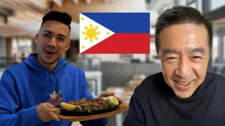 My Dad Tries Filipino Food For The First Time