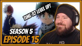 THIS IS GOING TO BE CRAZY! | My Hero Academia Season 5 Episode 15 Reaction