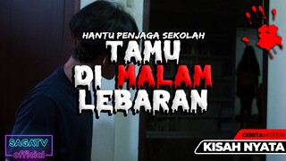 HANTU PENJAGA SEKOLAH !! WANITA MISTERIUS DI MALAM LEBARAN