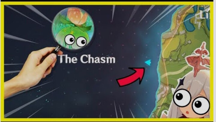 I GLITCHED Into The Chasm and Fought A Slime | Genshin Impact