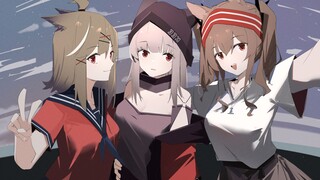 【明日方舟/手书】平稳时代的沃尔珀们