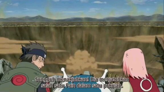 NARUTO VS PAIN Part 1 - epic moment sub indo