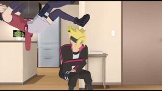 MMD Boruto x Sarada Meme HIGHER DL Motion